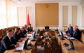 Встреча с Чрезвычайным и Полномочным Послом Грузии в Республике Беларусь Валерием Кварацхелия