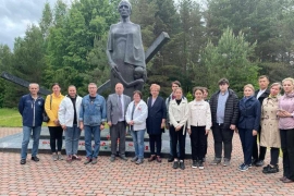 Представители первичных организаций БПОВЦ и Гимназии 43 посетили мемориальный комплекс «Дальва»