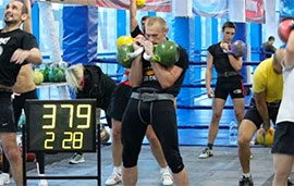 Чемпионат и первенство Республики Беларусь по гиревому марафону в Минске