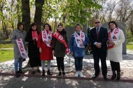 Фрунзенская районная организация г.Минска РОО &laquo;Белая Русь&raquo; приняла участие в республиканской акции &laquo;Беларусь помнит!&raquo;