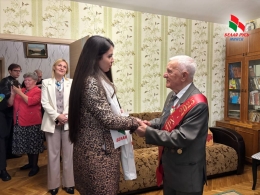 100 лет &mdash; выдающийся юбилей ветерана Великой Отечественной войны Федора Сергеевича Фещенко!